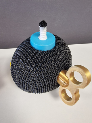 Figura 3D Bob-omb – Mario Bros