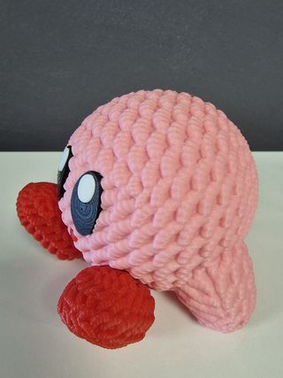 Figura 3D de Kirby - Mario Bros