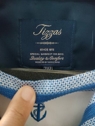 Traje comunión niño - Azul marino. 