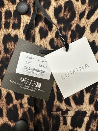 Bomber leopardo Lumina