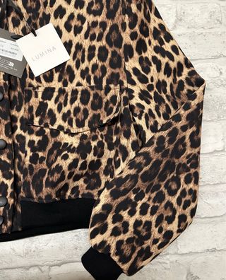 Bomber leopardo Lumina