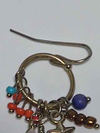 Pendientes piedra turquesa & colgantes