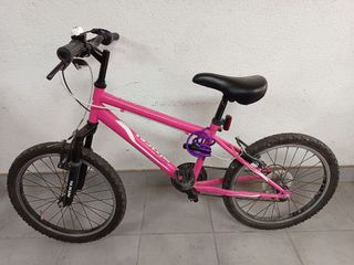 Bicicleta niña 20" rosa