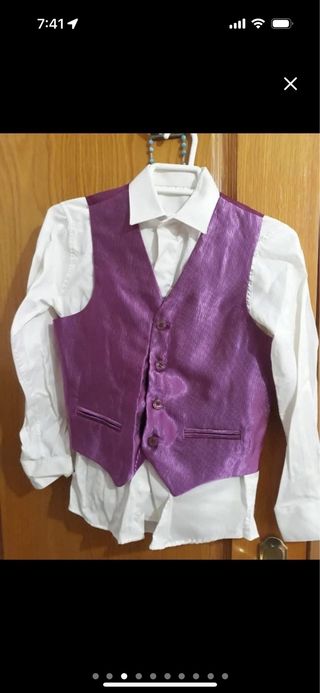 Traje comunión niño - talla 9