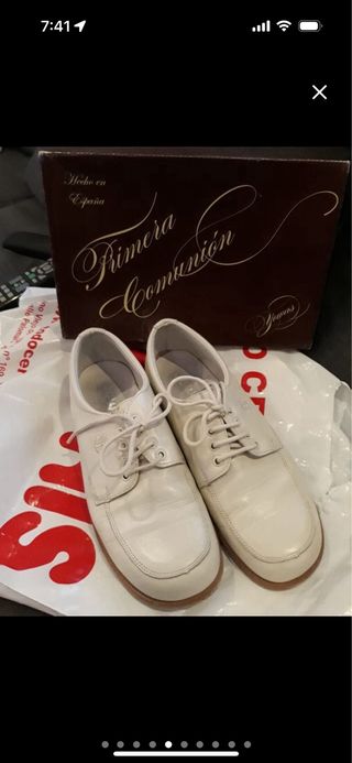 Traje comunión niño - talla 9