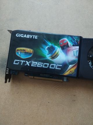 Gigabyte GTX 260 OC gráfica