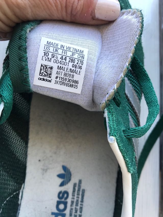 Adidas sneakers verdi