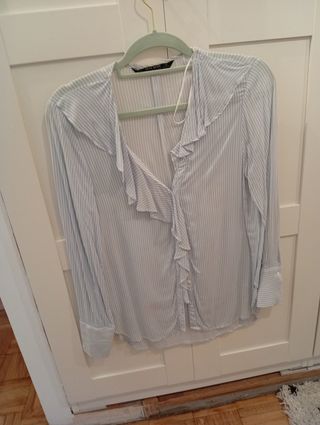 Blusa Zara volantes
