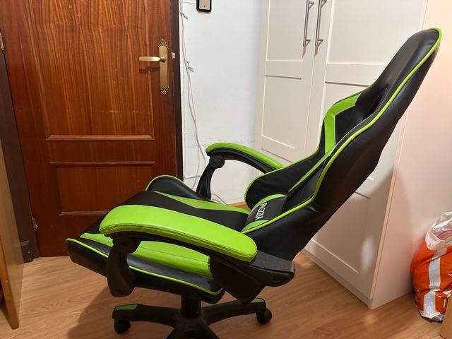 Silla gaming Bagzzia - Verde Negro
