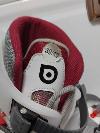 Patines en línea mujer nº 39-40.Usados una vez