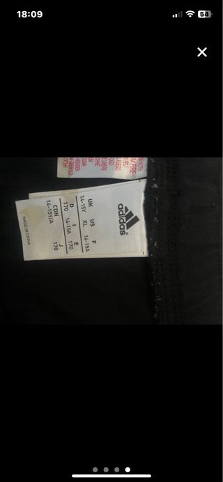 Chaqueta de chándal Adidas T 14 y pantalón pirata