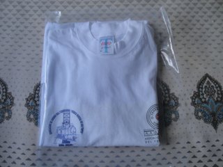 Camiseta, cuello redondo, manga corta.Color blanco
