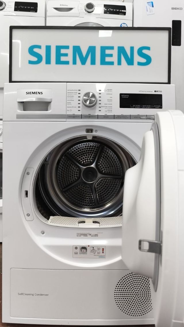 Secadora Siemens IQ700 1 AÑO GARANTIA