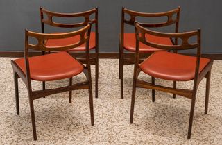 Sillas danesas vintage mid-century