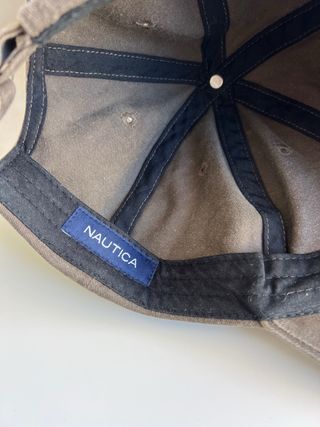 Gorra Nautica marrón-grisácea