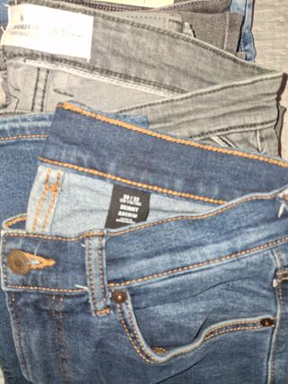 Jeans varios - Azul y Gris