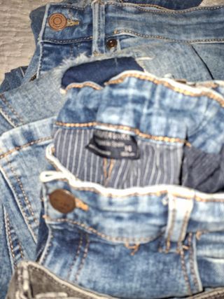 Jeans varios - Azul y Gris