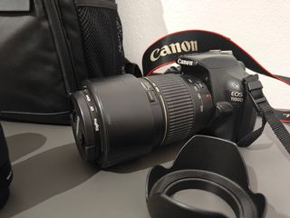 Pack cámara Canon EOS 1100D + 2 objetivos y más