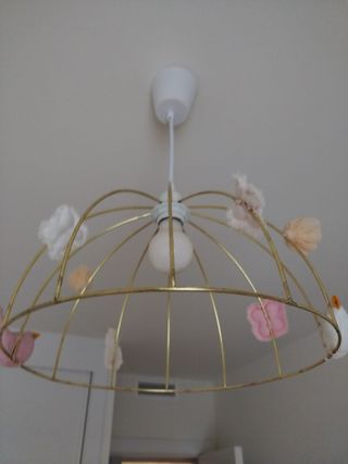 Lampara Jaula Pajaros Infantil