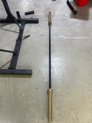 Barra olimpica e rack pieghevole Decathlon