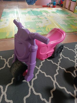 Moto y bici sin pedales precio 2x1