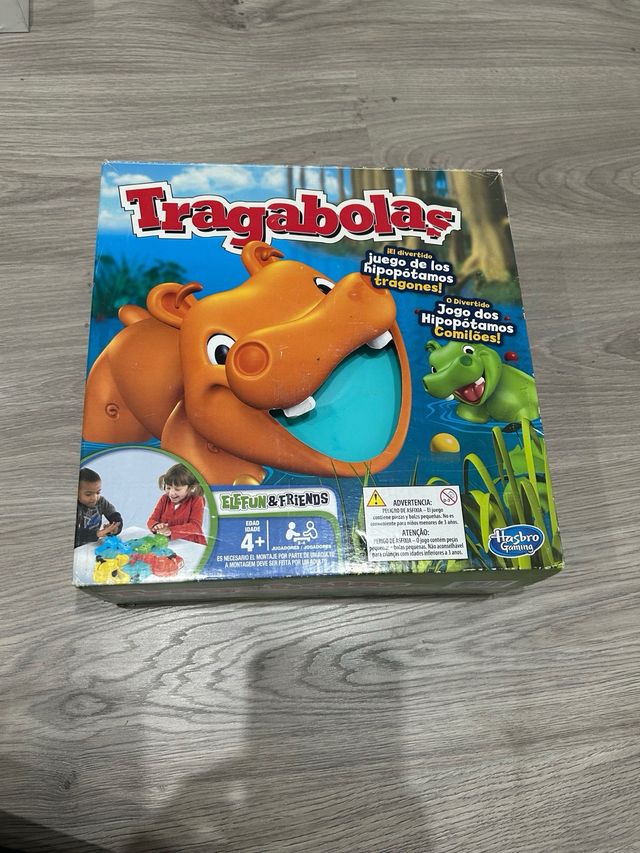 Tragabolas juego hipopótamos