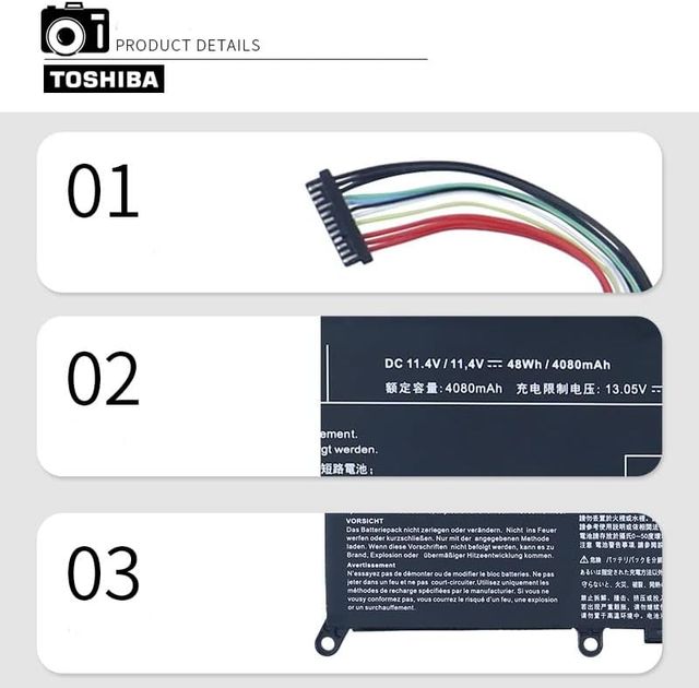 Batteria portatile PA5278U-1BRS Toshiba X30-D/X40-D