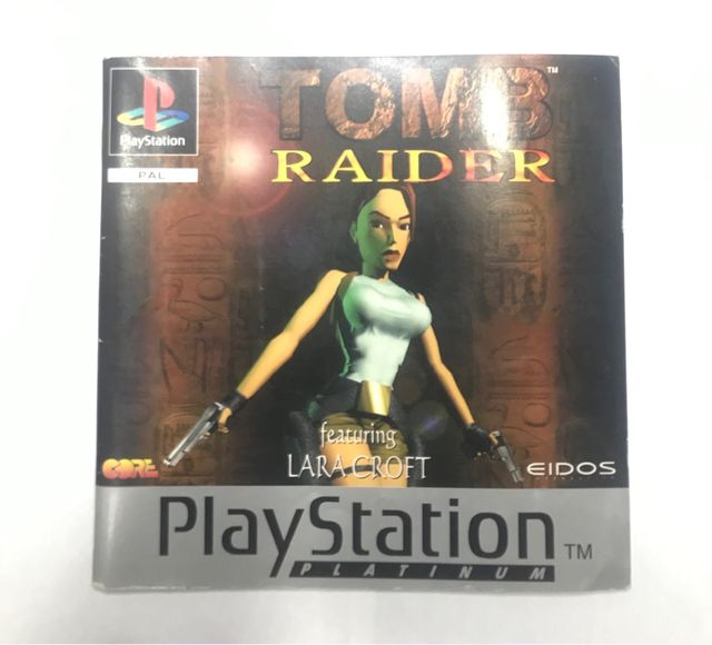 Manual Tomb Raider (PlayStation 1)
