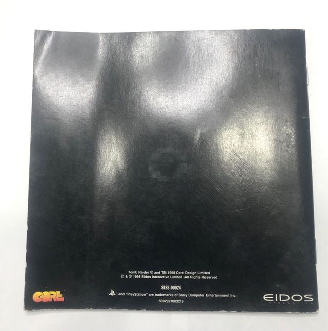 Manual Tomb Raider (PlayStation 1)