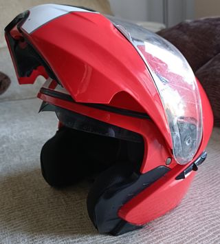 Casco moto modular talla M