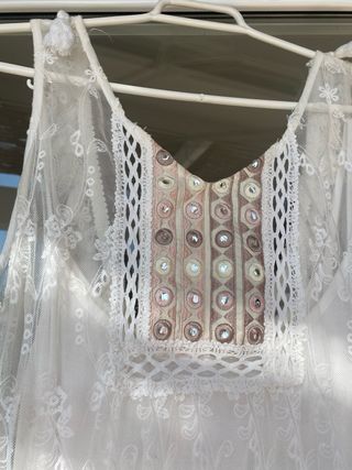 Vestido blanco ibicenco