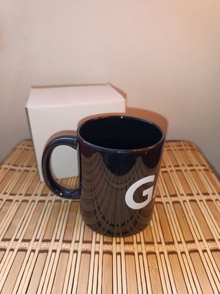 Taza GAME negra cerámica