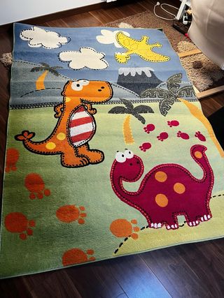 Alfombra infantil dinosaurios