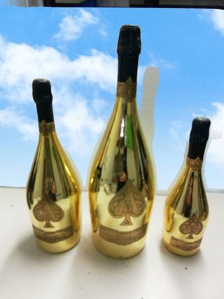 Collezione Bottiglie Champagne vuote