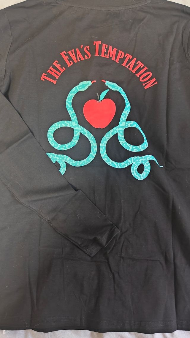 Camiseta larga negra - Lolina