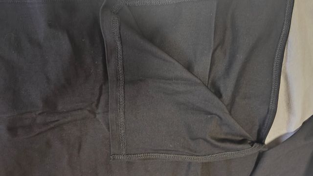 Camiseta larga negra - Lolina