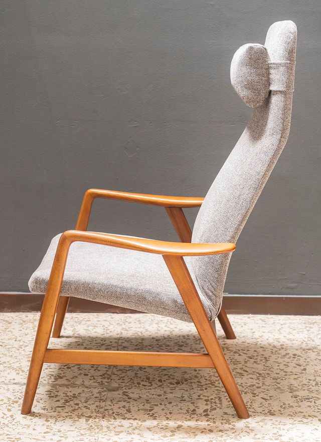 Butaca danesa vintage mid-century