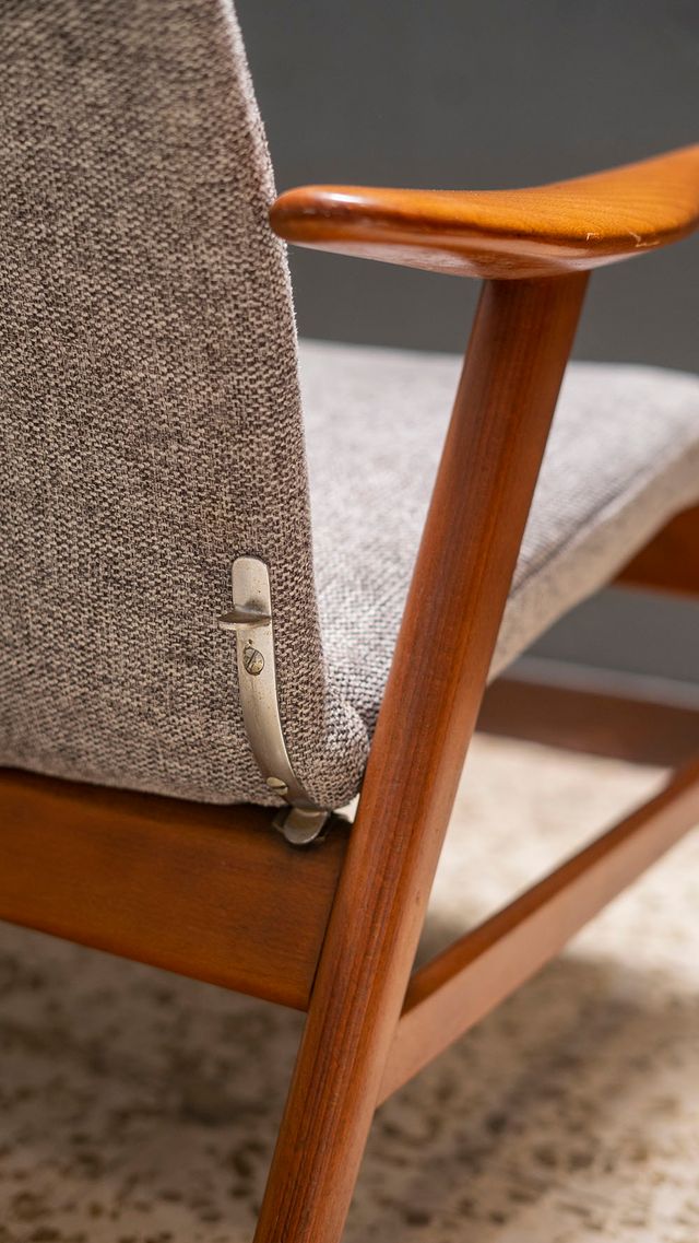 Butaca danesa vintage mid-century