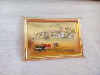 Quadri foglia oro 23kt e 22kt