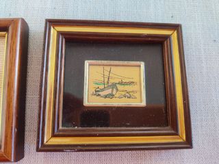 Quadri foglia oro 23kt e 22kt