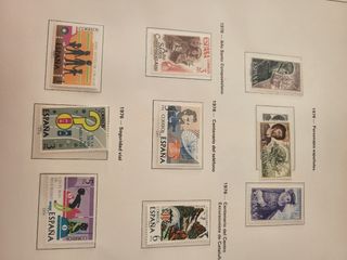 Sellos España 1975-1980