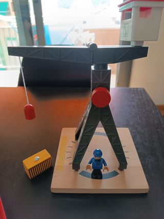 Juego Puerto Madera - Grúa & Barco