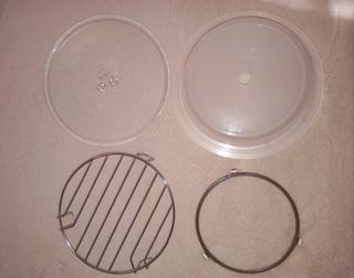 Lote plato para microondas 