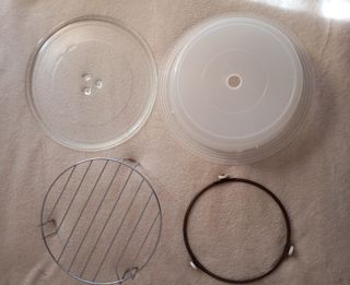 Lote plato para microondas 