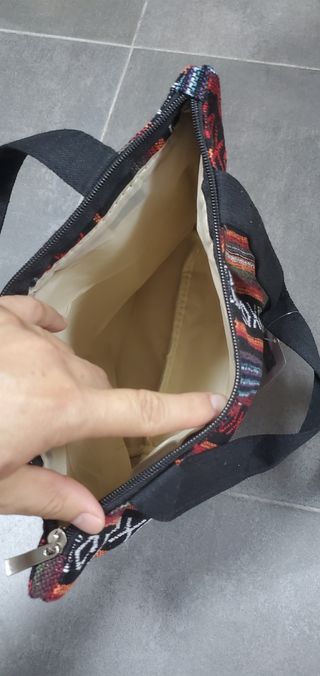 Bolso bandolera étnico