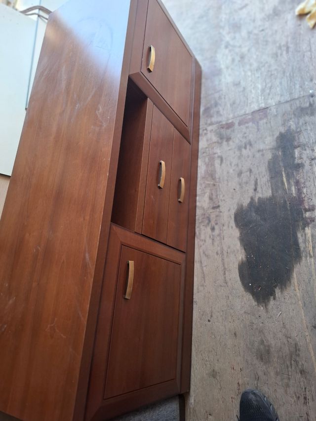 Mueble TV madera maciza