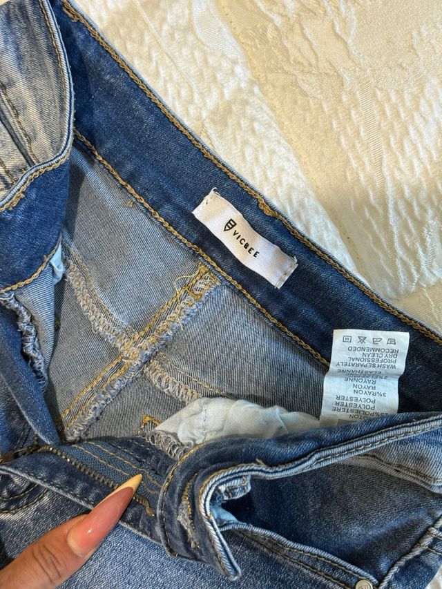 Jeans a zampa blu - tg. xs