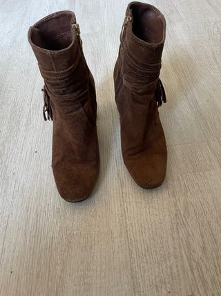 Botines ante marrón