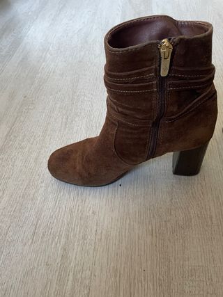 Botines ante marrón