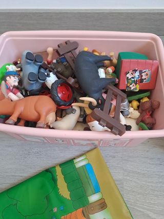 Granja y libros de la granja